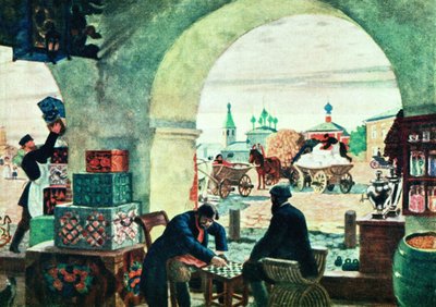 Sans titre - Boris Mikhailovich Kustodiev